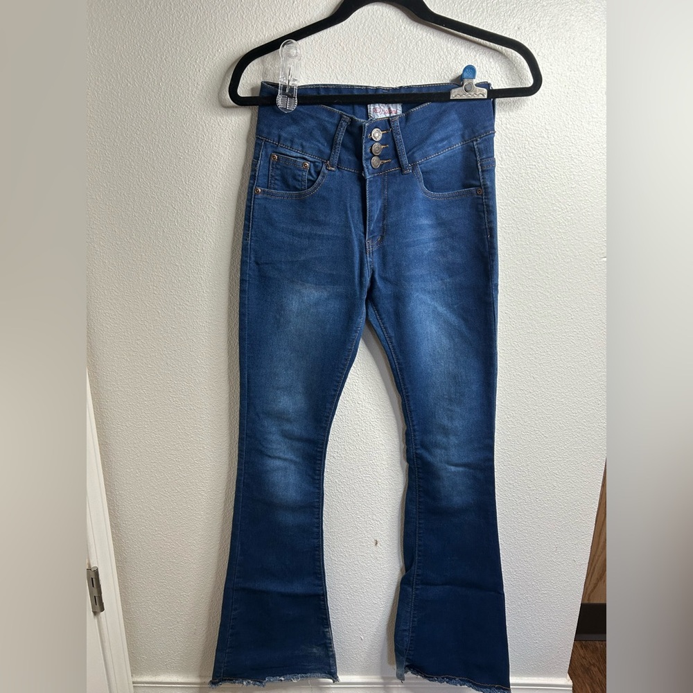 Blue Flared Women's Jeans